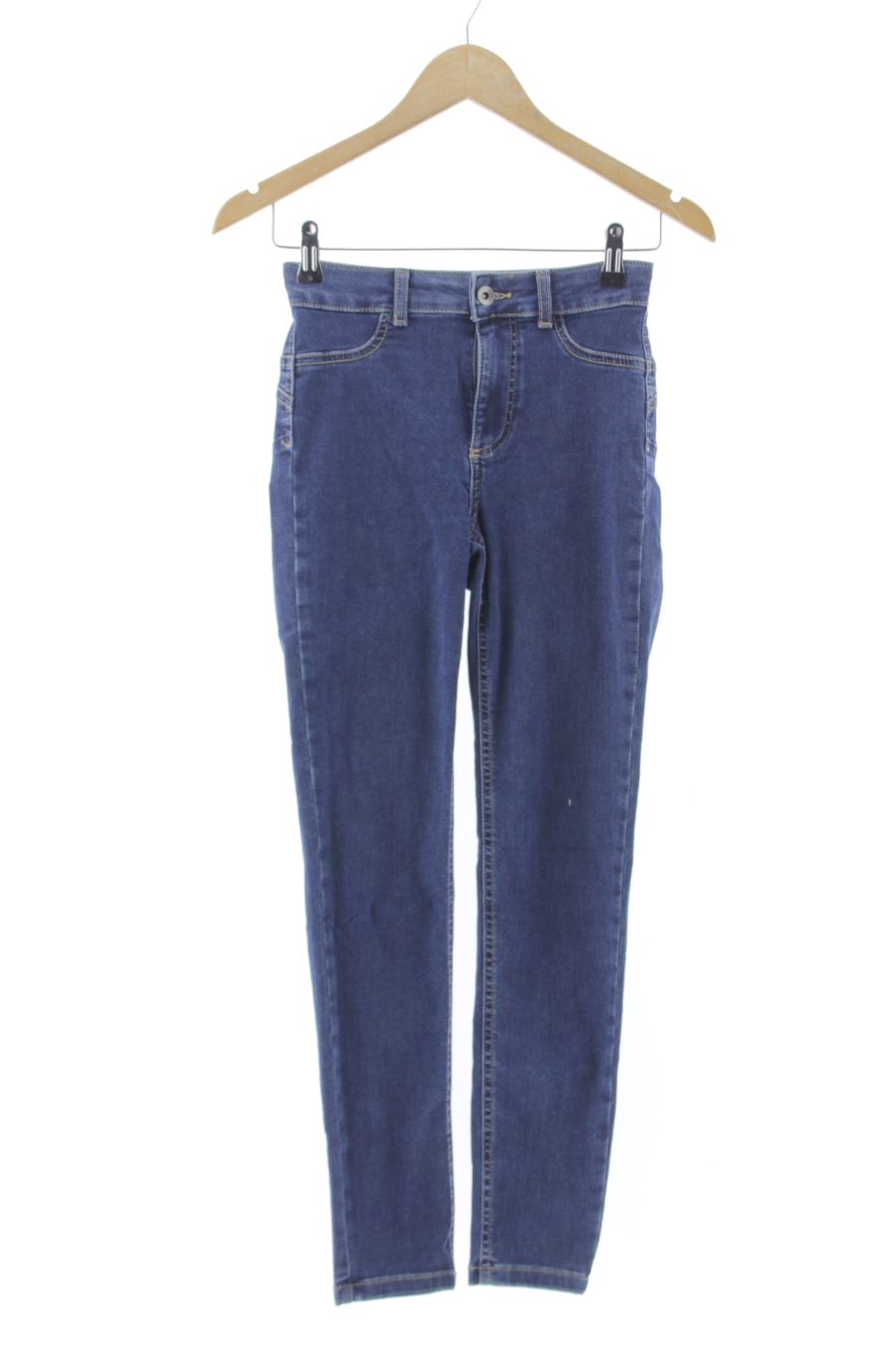 Jeans Calzedonia de la taille XS, de couleur bleu marine de denim
