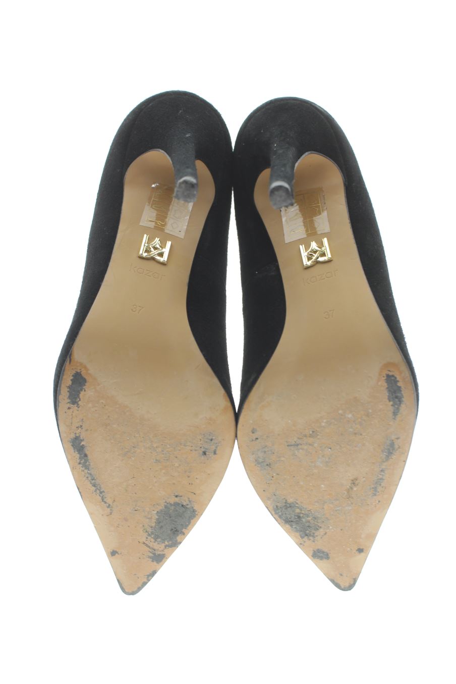 Zapatos de tacon de KAZAR de la talla 37, de color negro de