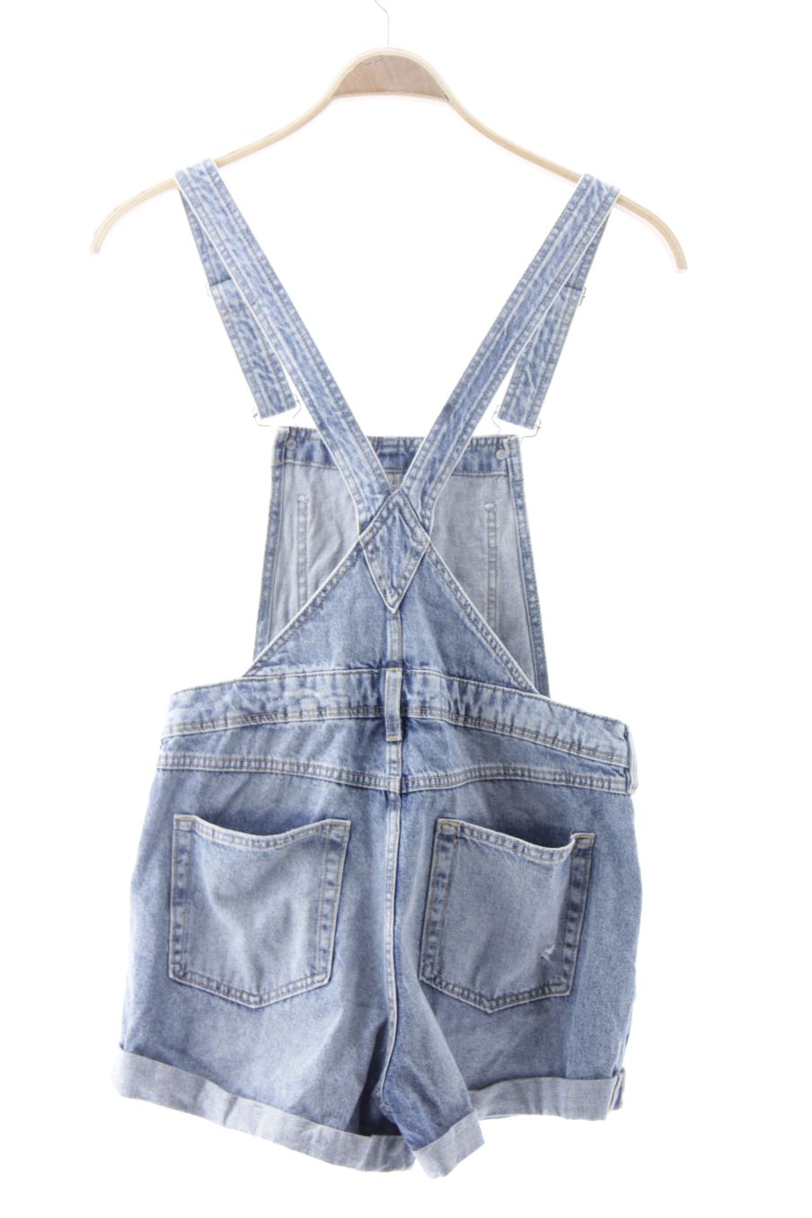 Combinaisons H&M de la taille 38, de couleur bleu de denim