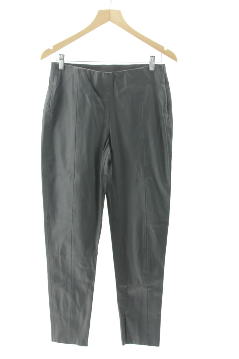 Pantalon Zara de la taille L, de couleur noir de synthétique
