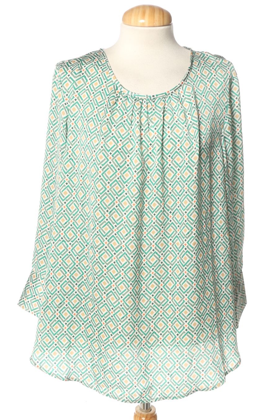 Blouse à manches longues Cortefiel de la taille L, de couleur imprimés
