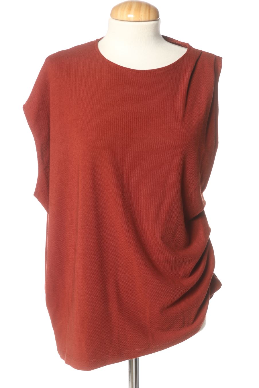Top de Zara de la talla M, de color marrón