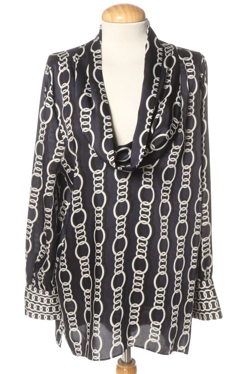 Blusa a maniche lunghe