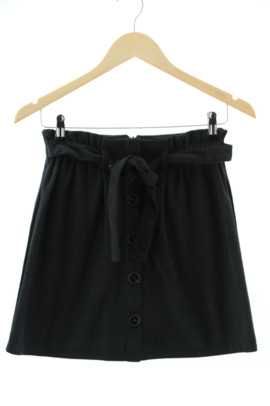 Aufwändiger Rock von Gémo Größe 34, Farbe Schwarz, für