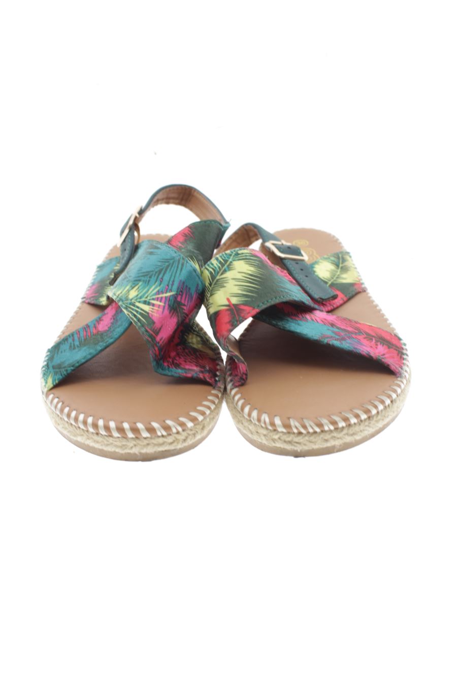 Sandalias planas de Bosanova de la talla 36, de color estampado de