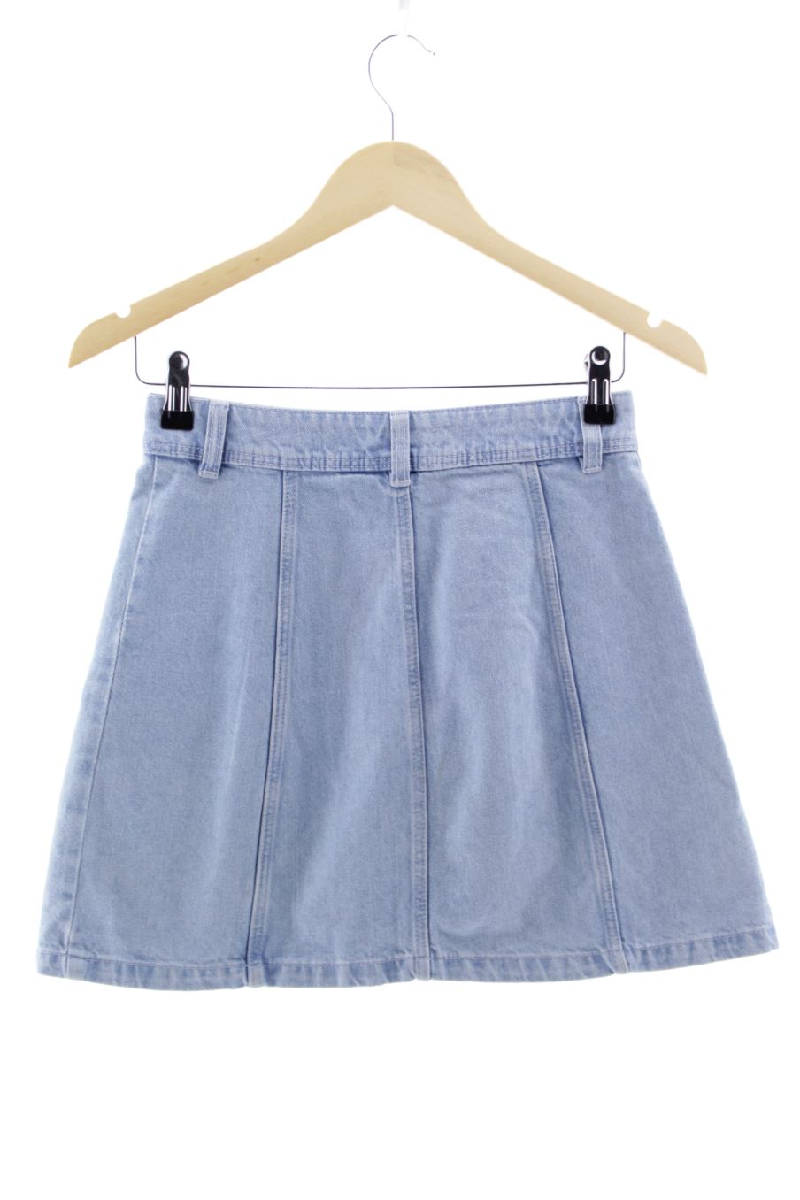 Jupe H&M de la taille 34, de couleur bleu de denim