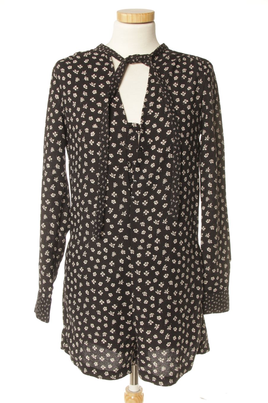 Robe casual Trafaluc de la taille XS, de couleur fleurs