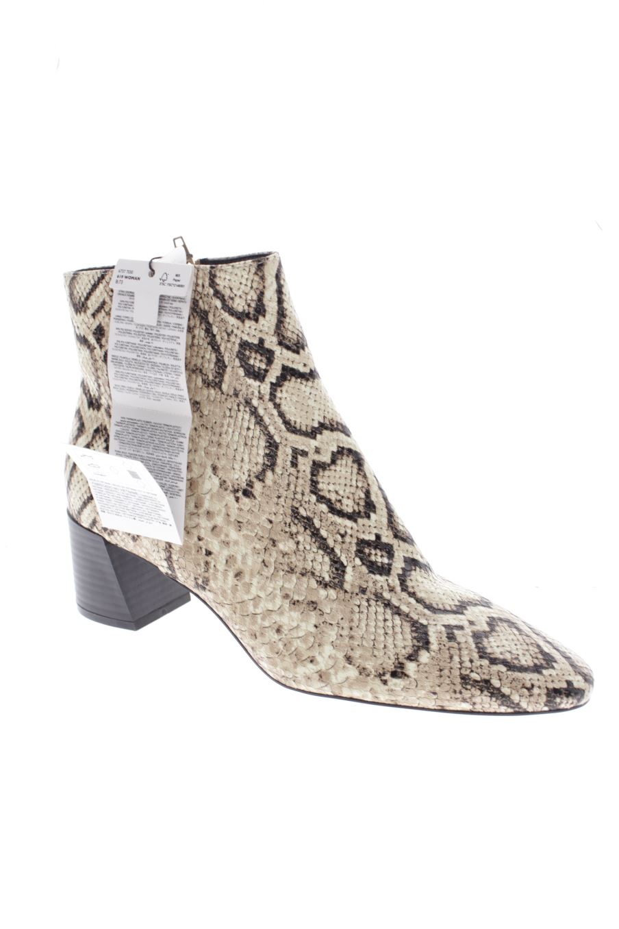 Botines de Mango de la talla 40, de color animal print de