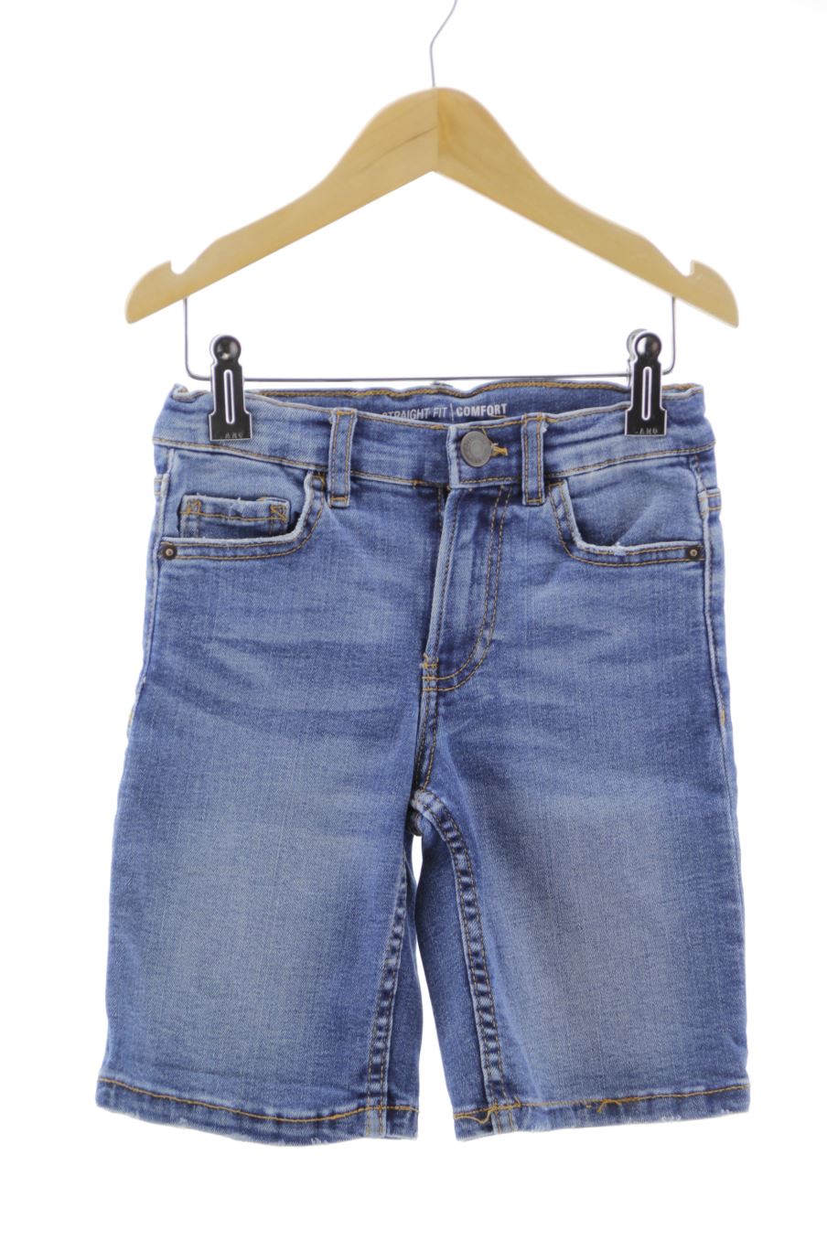Vaqueros cortos de Zara de la talla 7 años de denim de segunda mano