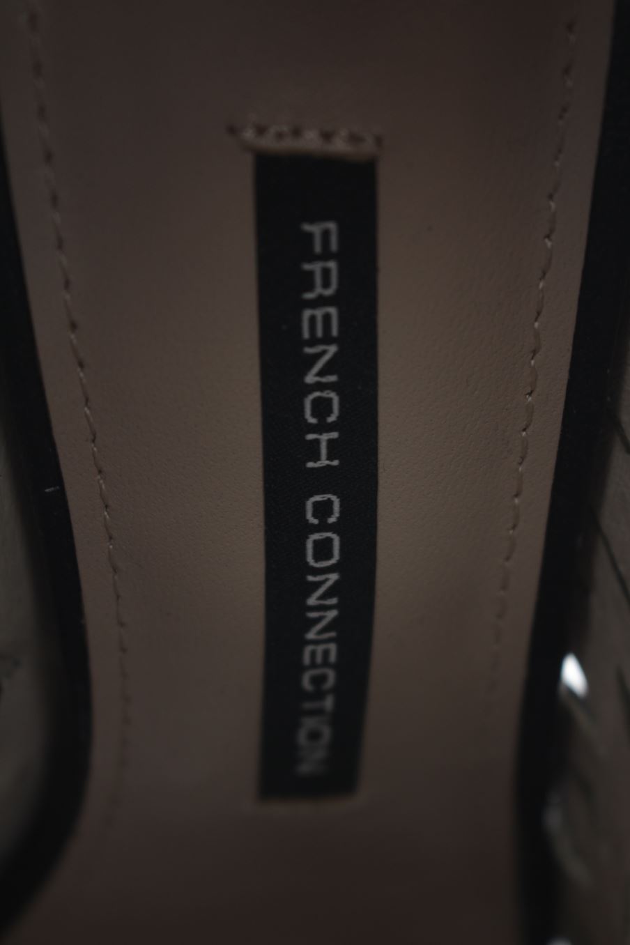 Botines de French connection de la talla 40, de color negro de