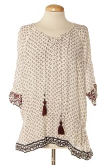 Blouse à manches courtes 38 Grain de Malice