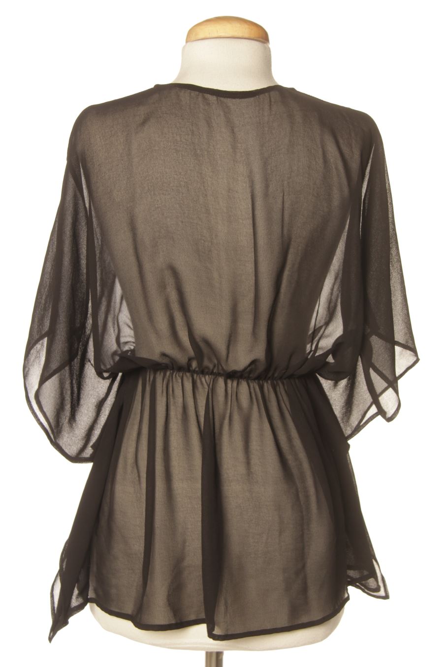 Blouse à manches courtes PERCENTIL de la taille M, de couleur noir