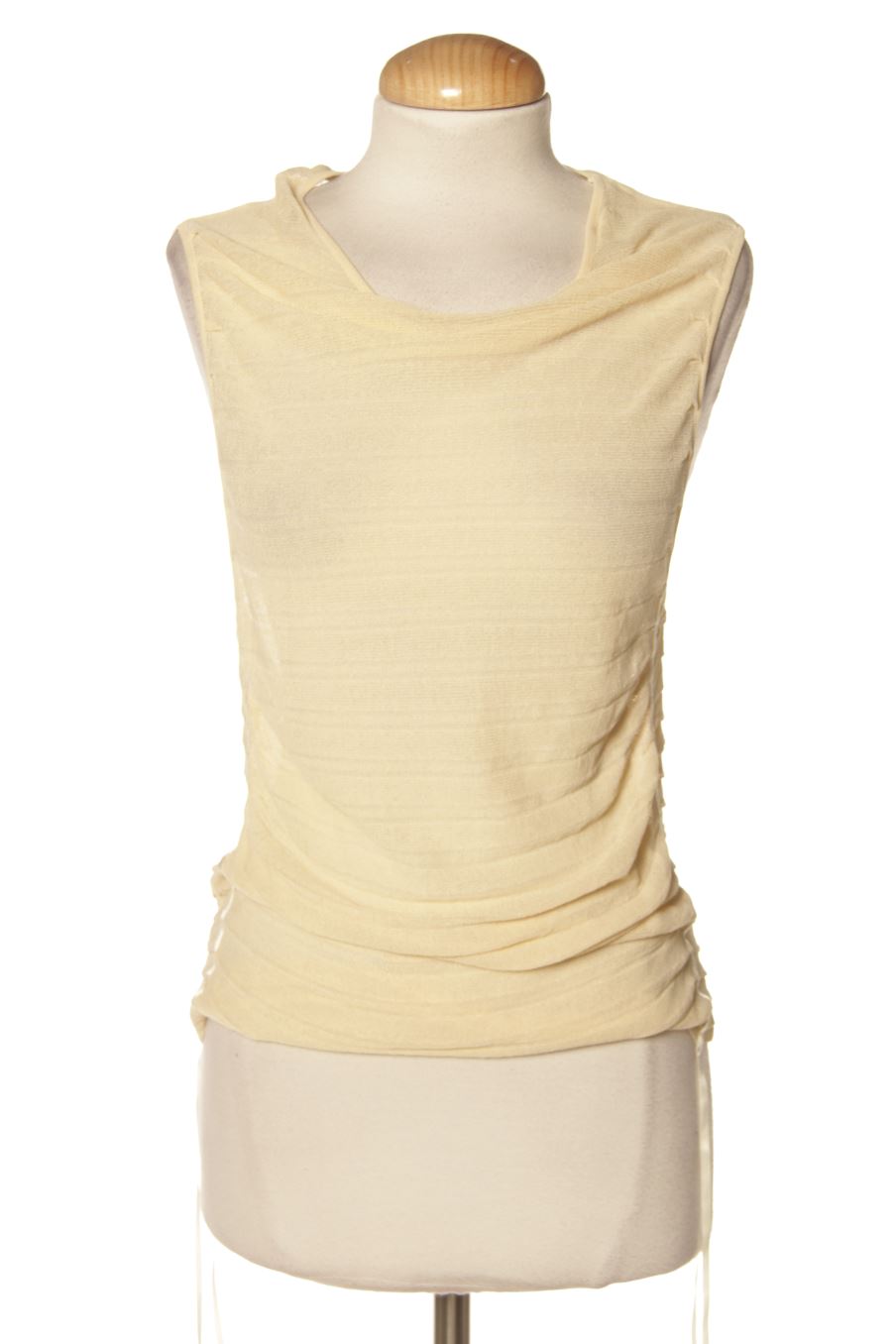 Aufwändiges Top von Zara Größe S, Farbe Beige, für