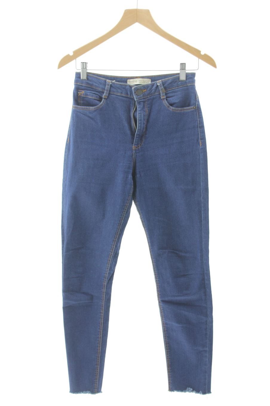 Jeans Bershka de la taille 36, de couleur bleu de denim