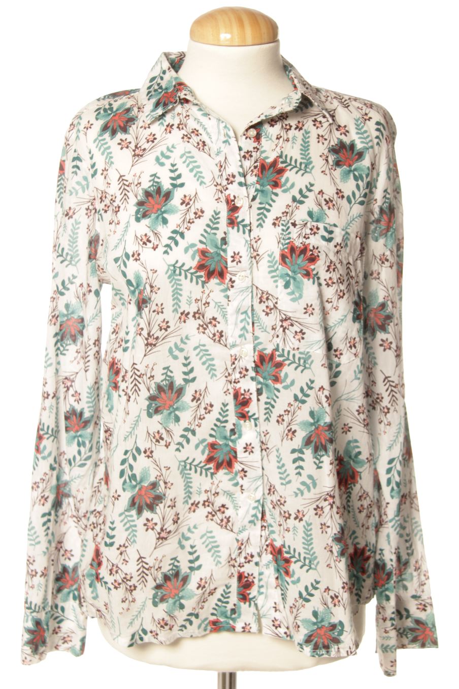 Blouse à manches longues Sfera de la taille M, de couleur imprimés
