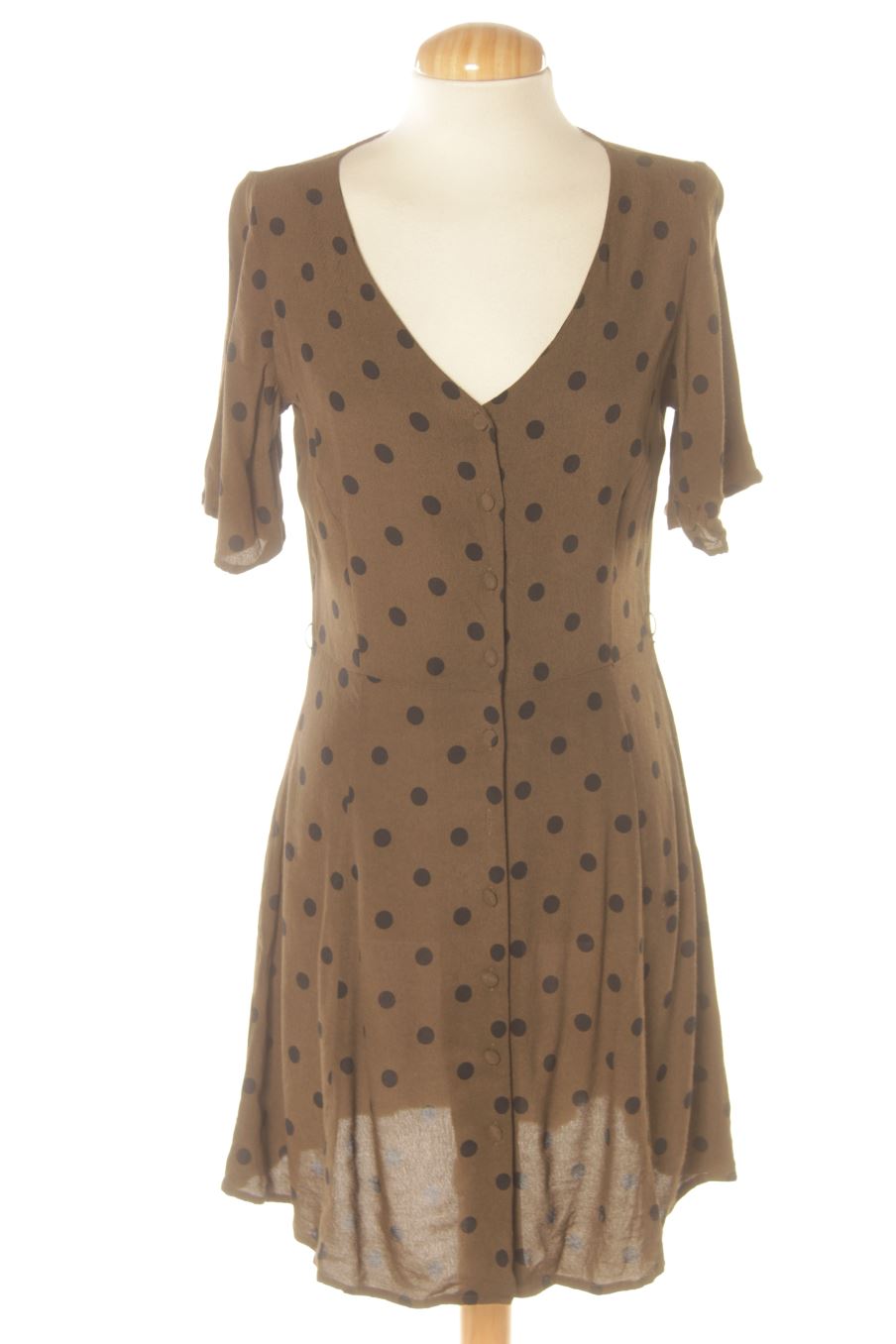 Robe casual Mango de la taille S, de couleur vert
