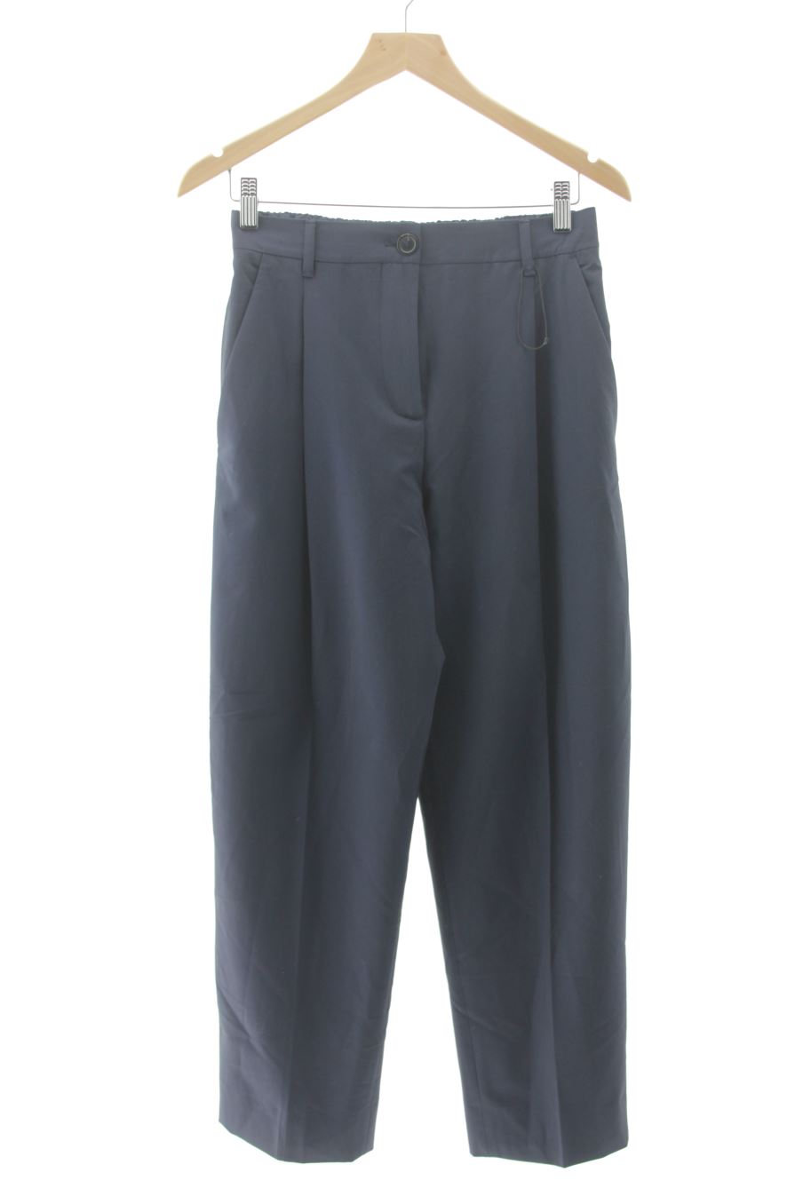 Pantaloni de Zara de la talla XS, de color blu oltremare