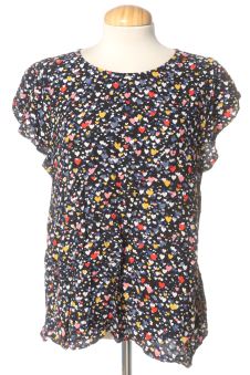 Blouse à manches courtes L Loft