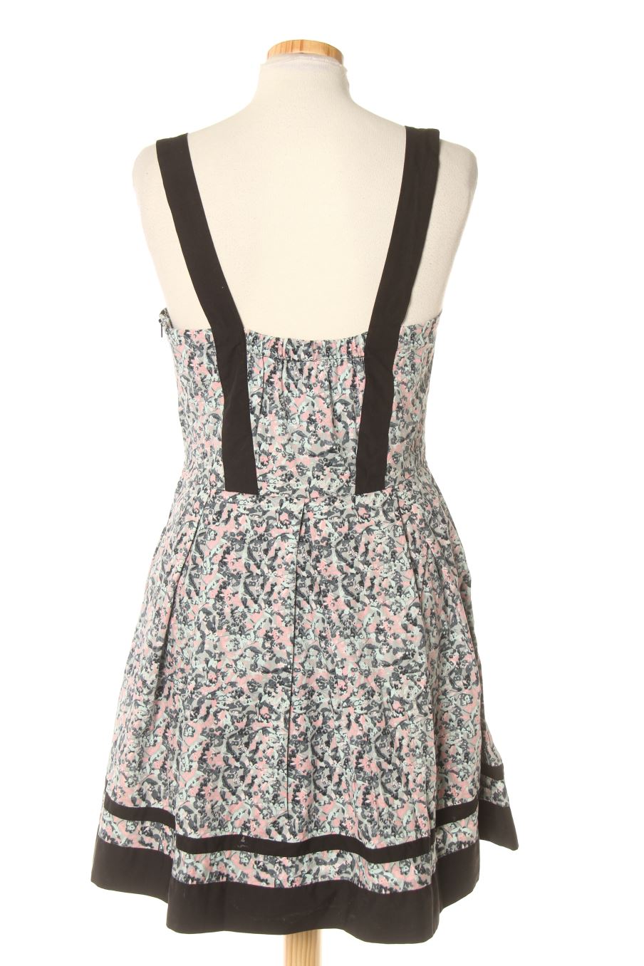 Robe casual Naf Naf de la taille 42, de couleur fleurs