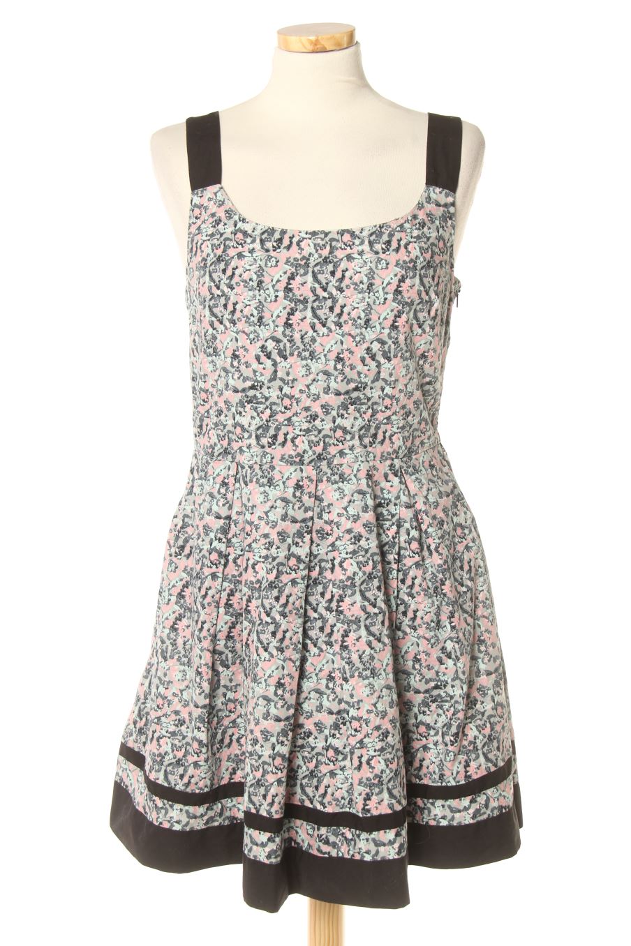 Robe casual Naf Naf de la taille 42, de couleur fleurs