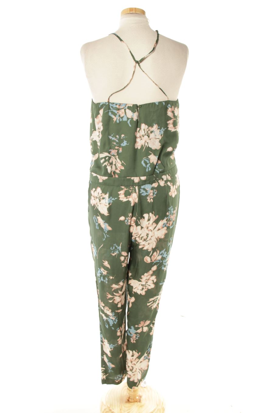 Mono de Zara de la talla M, de color verde
