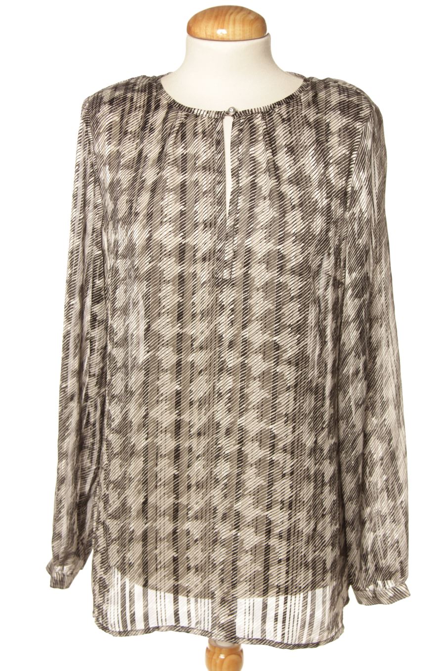 Blouse à manches longues Antea de la taille 38, de couleur imprimés