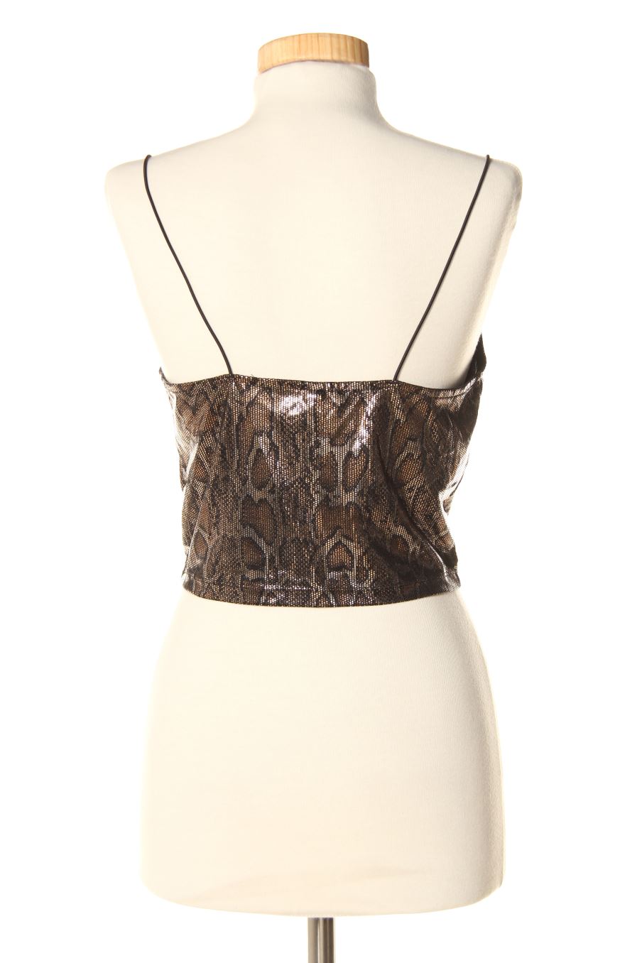 Top de H&M de la talla S, de color animal print