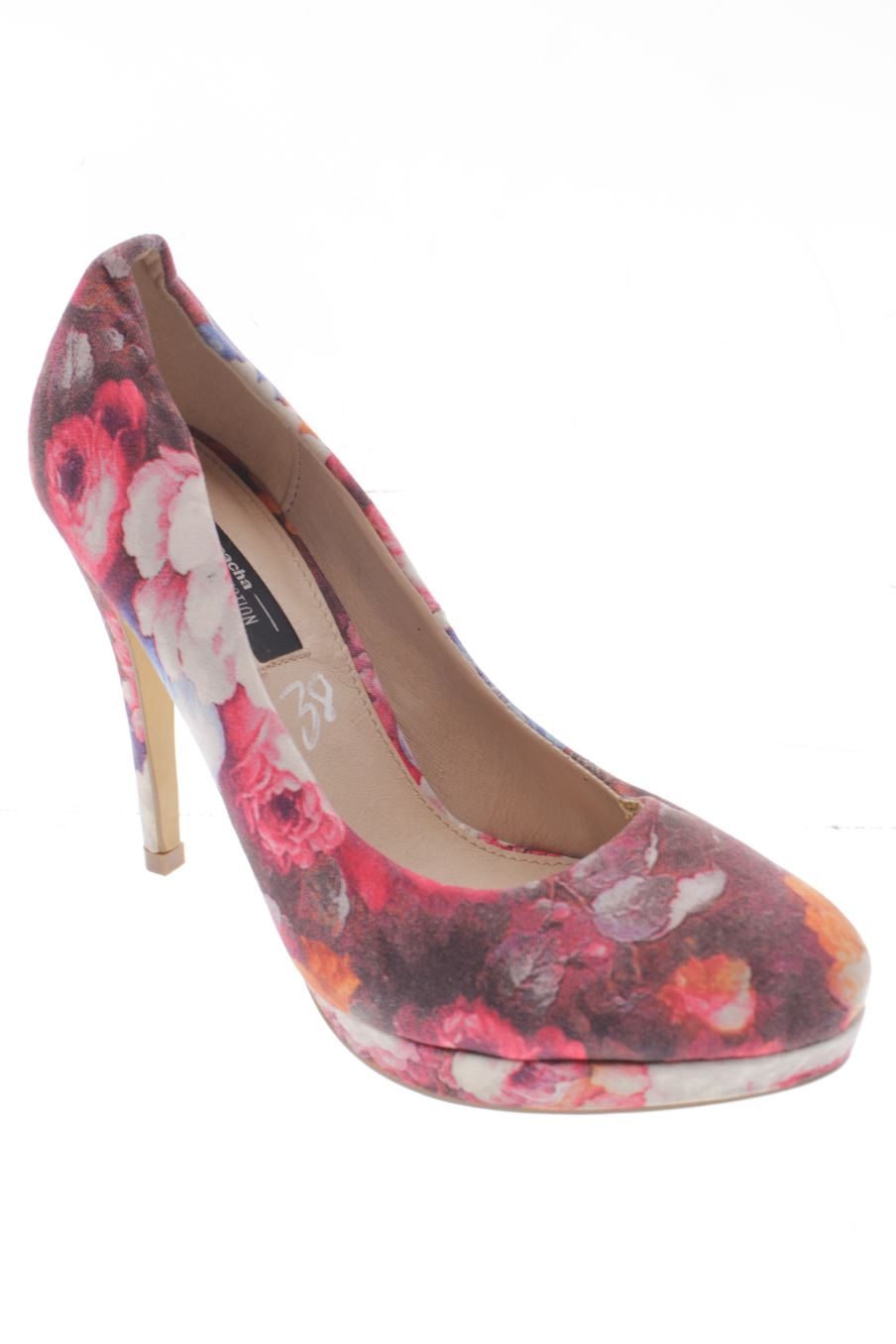Zapatos de tacon de SACHA de la talla 38, de color flores de