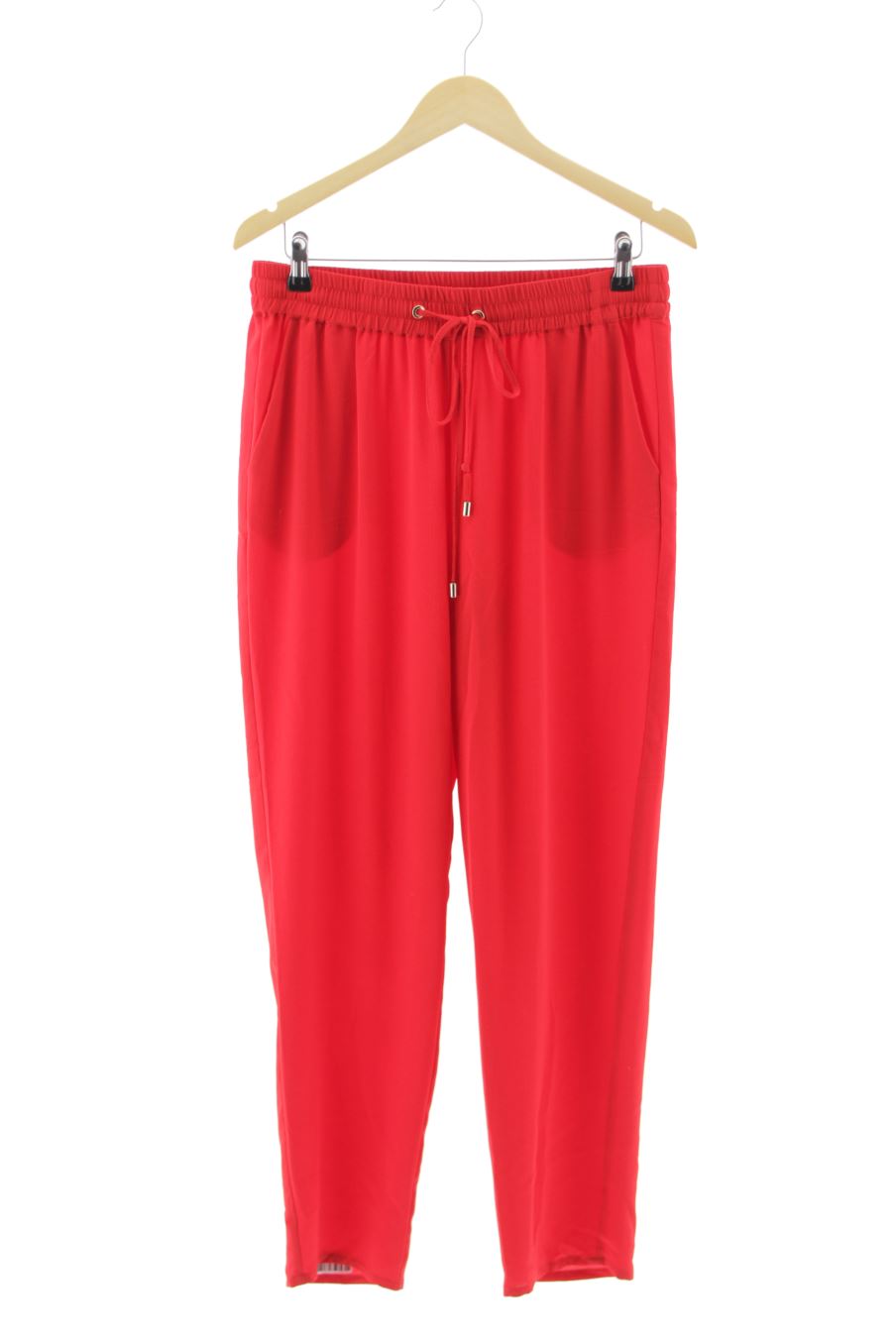 Pantalón Casual de Elogy de la talla M, de color rojo