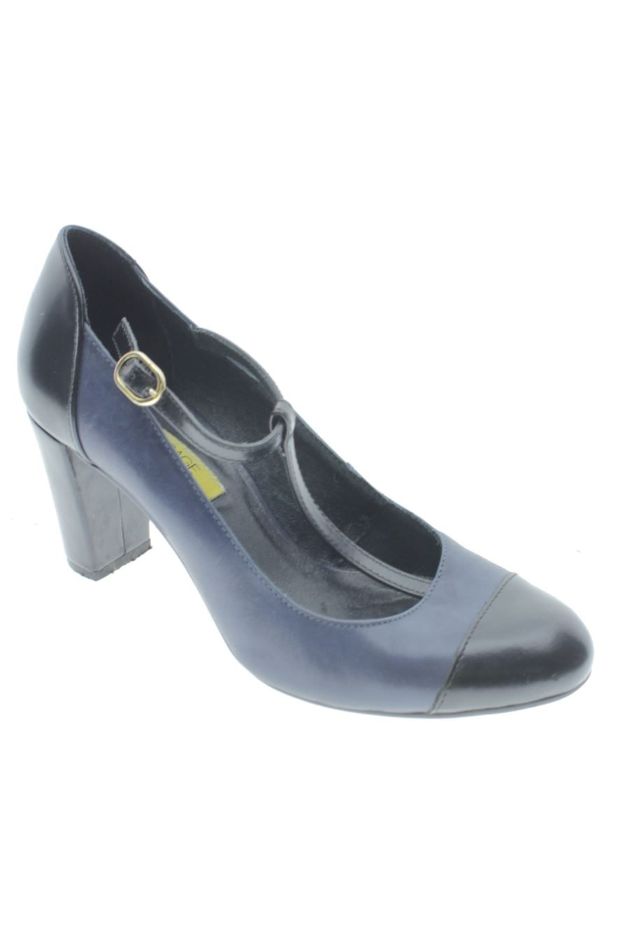 Zapatos de tacon de BOCAGE de la talla 37, de color azul marino de