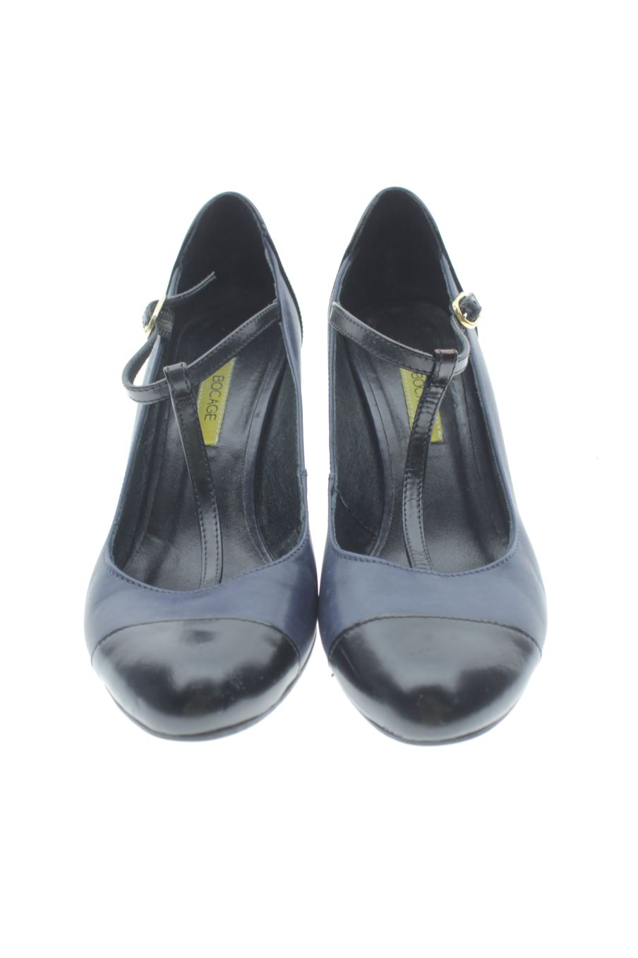 Zapatos de tacon de BOCAGE de la talla 37, de color azul marino de