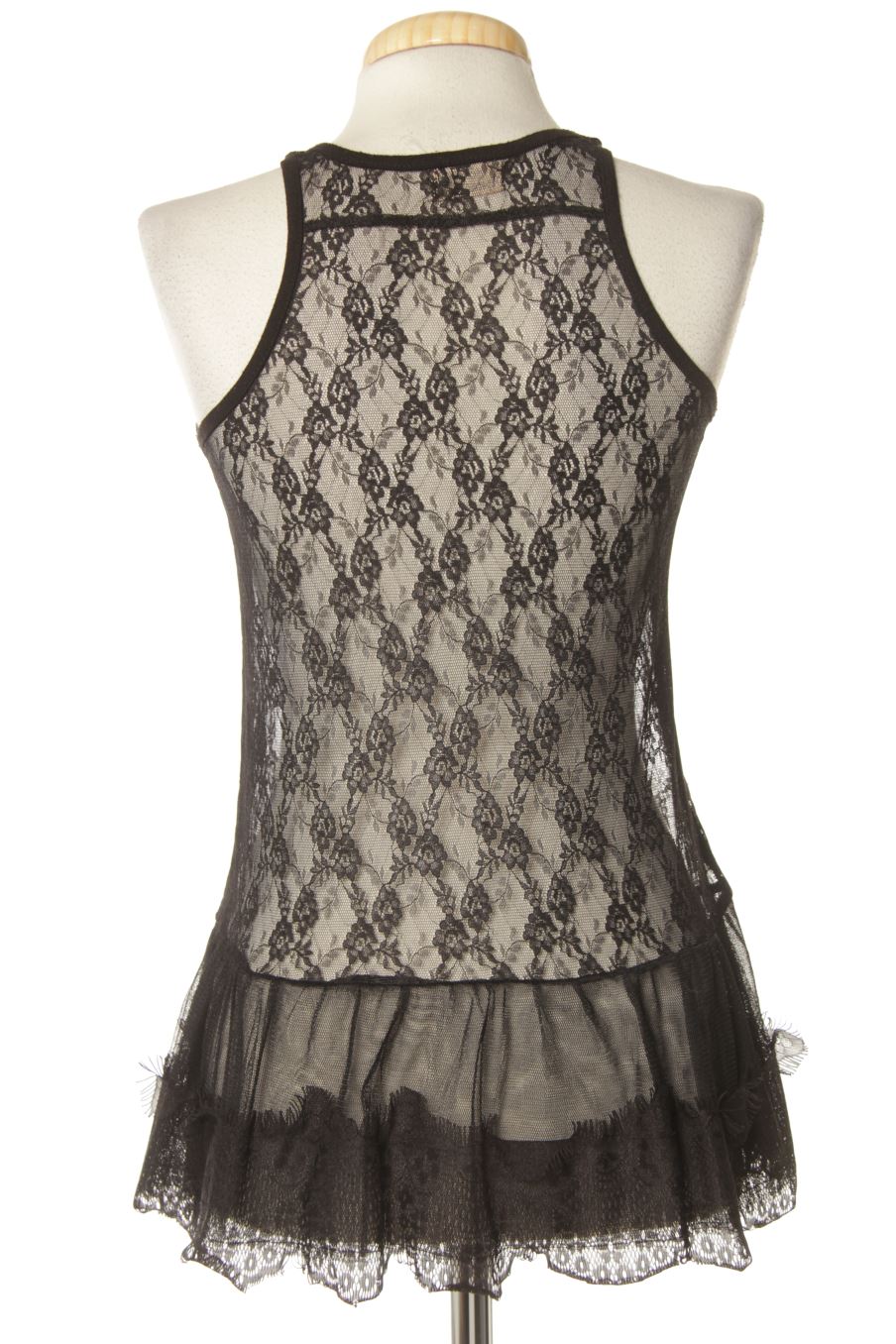 Top de Molly Bracken de la talla S, de color negro