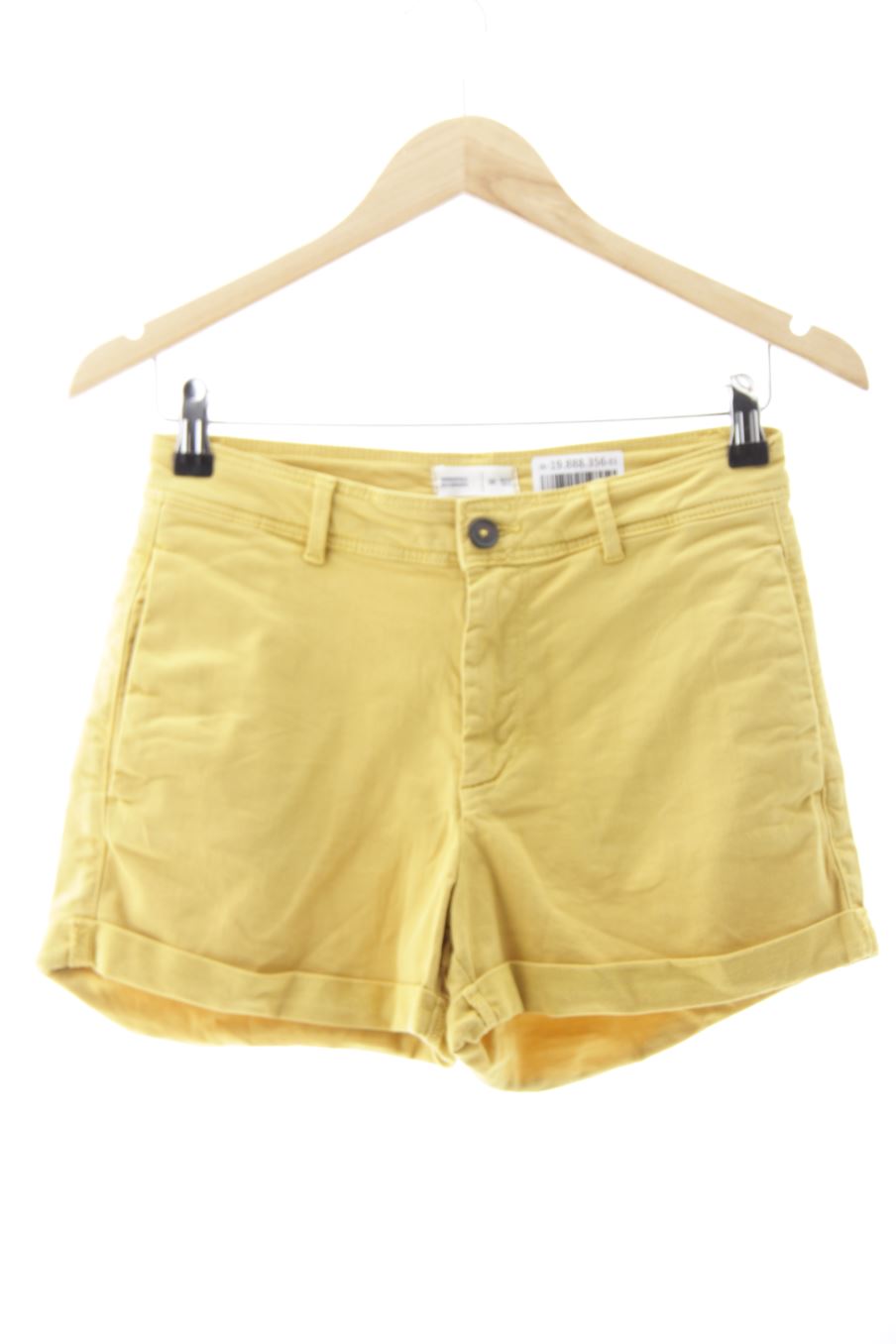 Shorts Springfield de la taille 36, de couleur jaune de denim