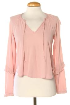 Blusa de manga larga XS Bershka