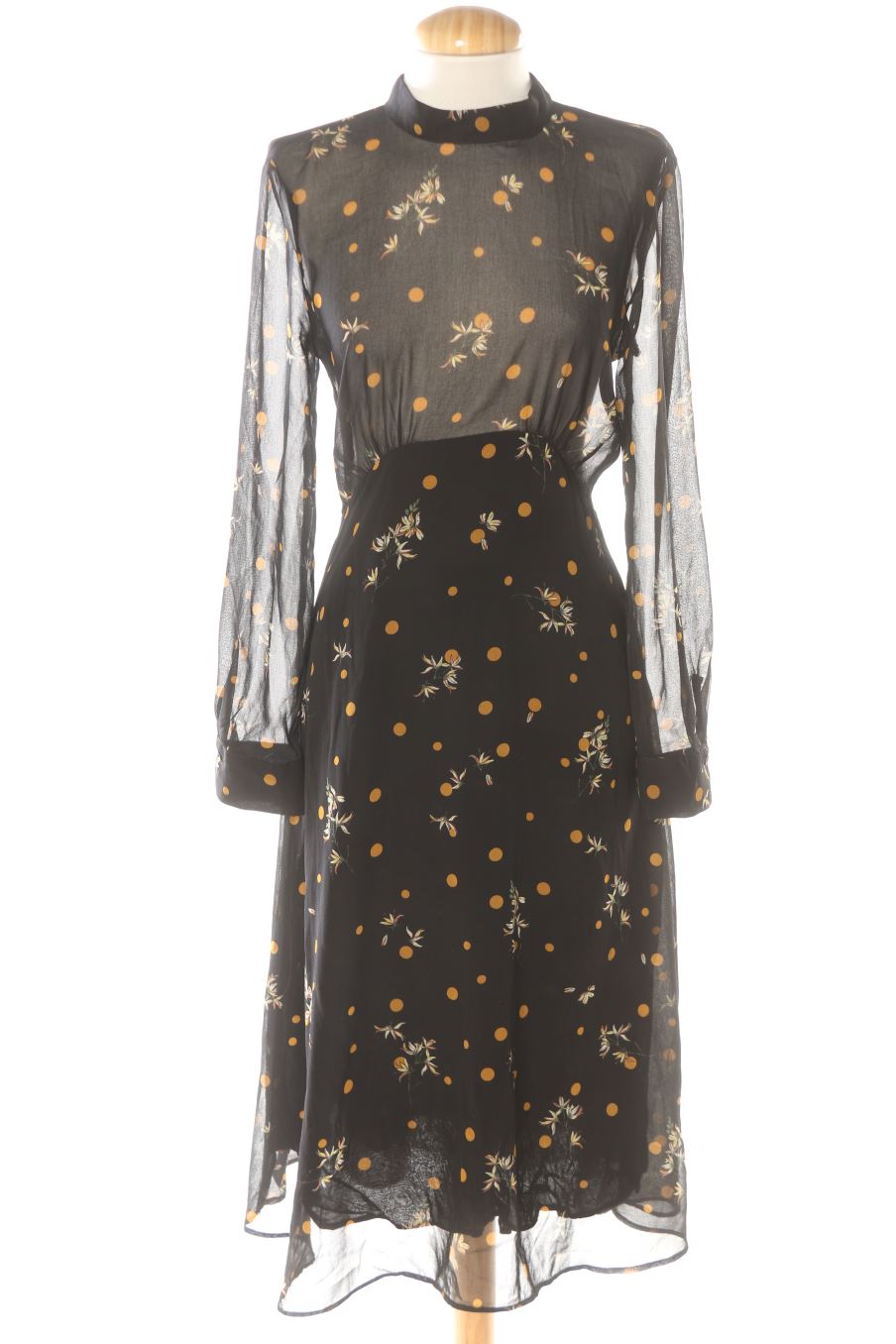 Robe casual Zara de la taille S, de couleur imprimés