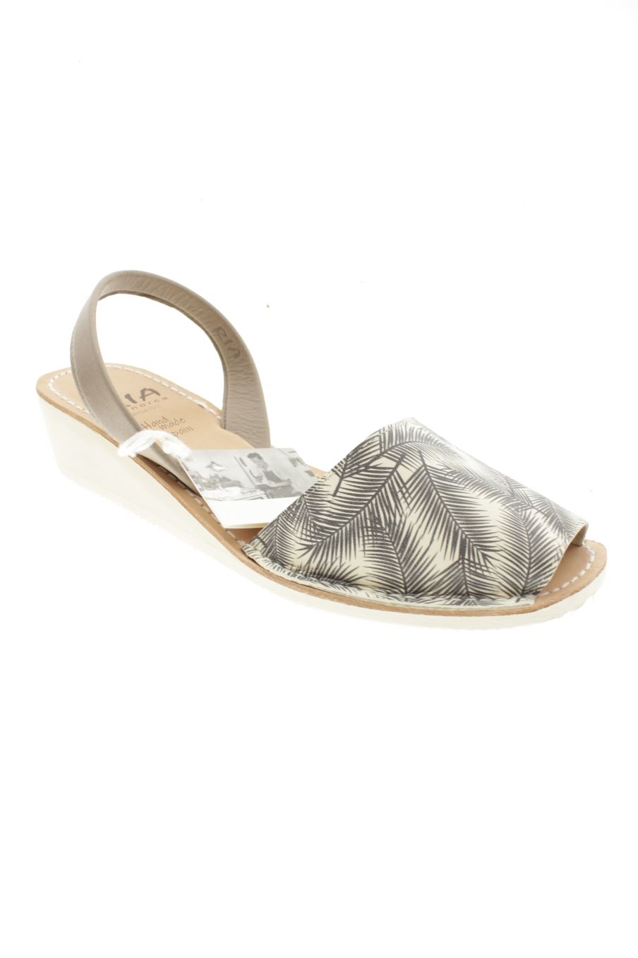 Sandalias tacon de Ria de la talla 41, de color estampado de
