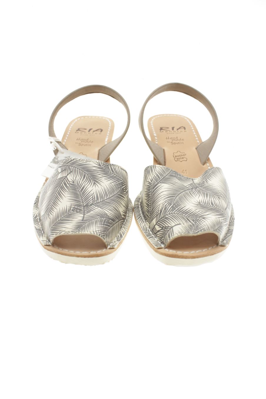Sandalias tacon de Ria de la talla 41, de color estampado de