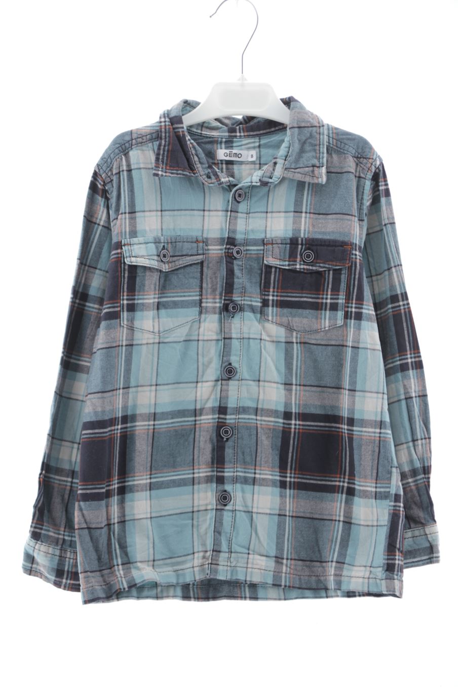 Chemise manches longues Gémo de la taille 8 ans de seconde main
