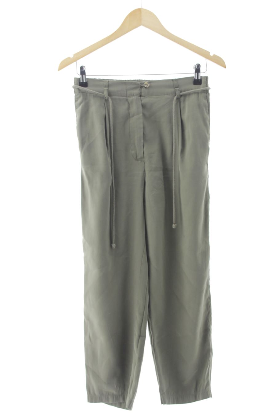 Casual Hose von Mango Größe XS, Farbe Grün, für