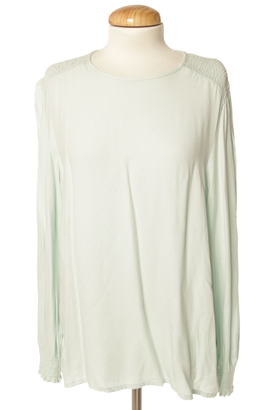Blusa de manga larga de Marka de la talla L, de color turquesa