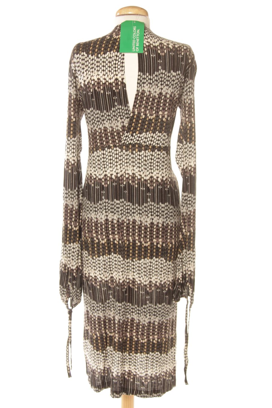 Einfaches Kleid von Benetton Größe L, Farbe Aufdruck, für