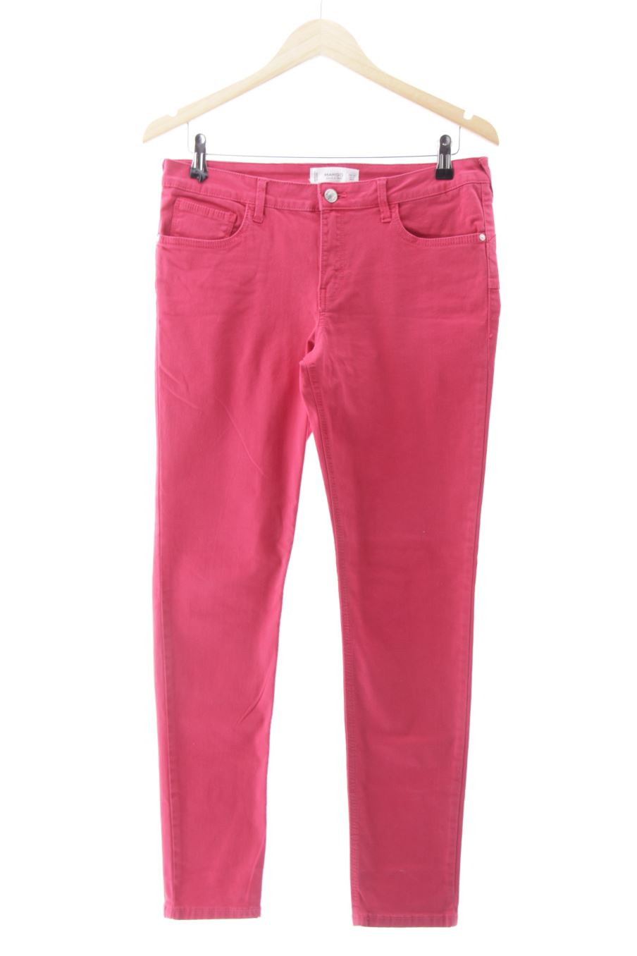Jeans Mango de la taille 42, de couleur rose de denim