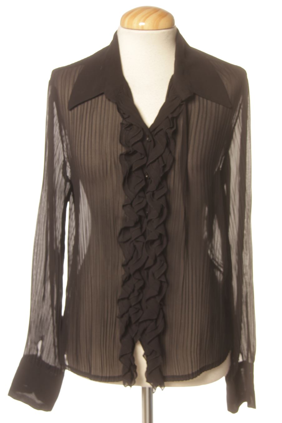 Blusa a maniche lunghe de Caramelo de la talla L, de color nero
