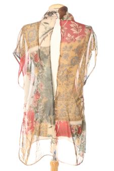 Blouse à manches courtes XL Zara
