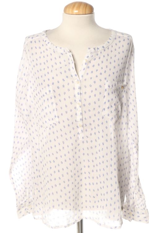 Blusa a maniche lunghe