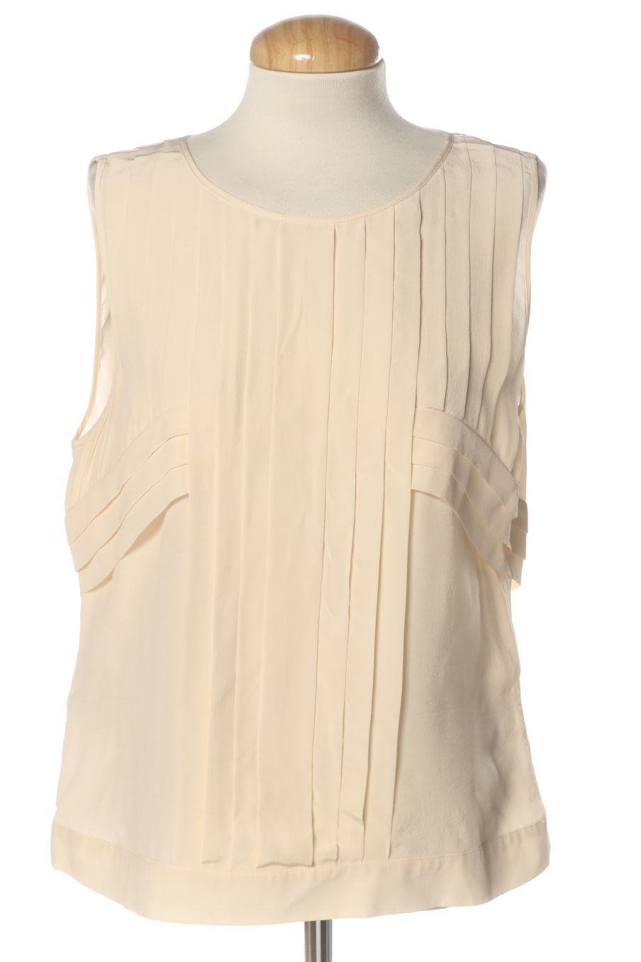 Blusa a maniche corte de Caractére de la talla 46, de color beige