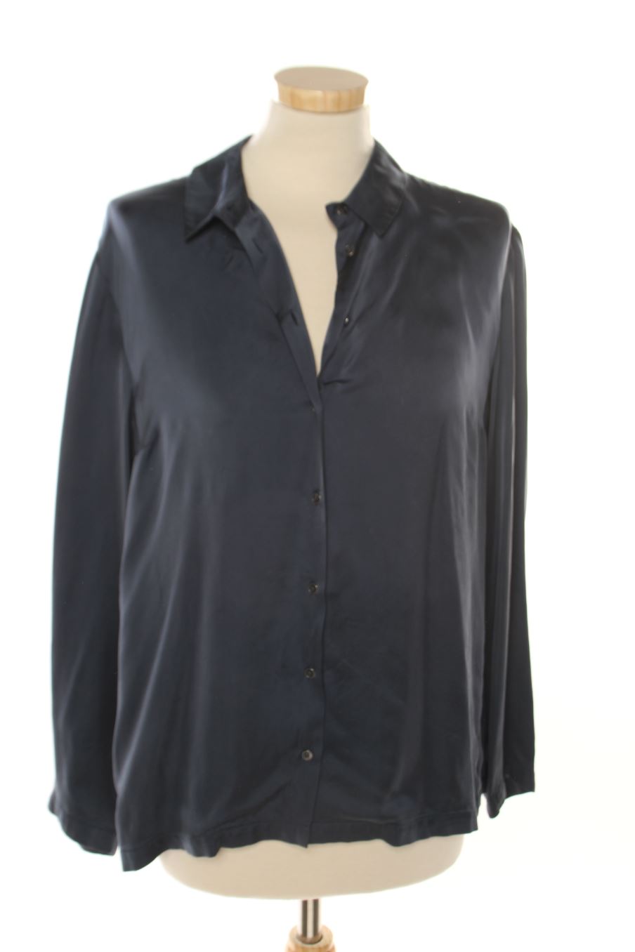 Chemise Comptoir des Cotonniers de la taille 38, de couleur bleu marine