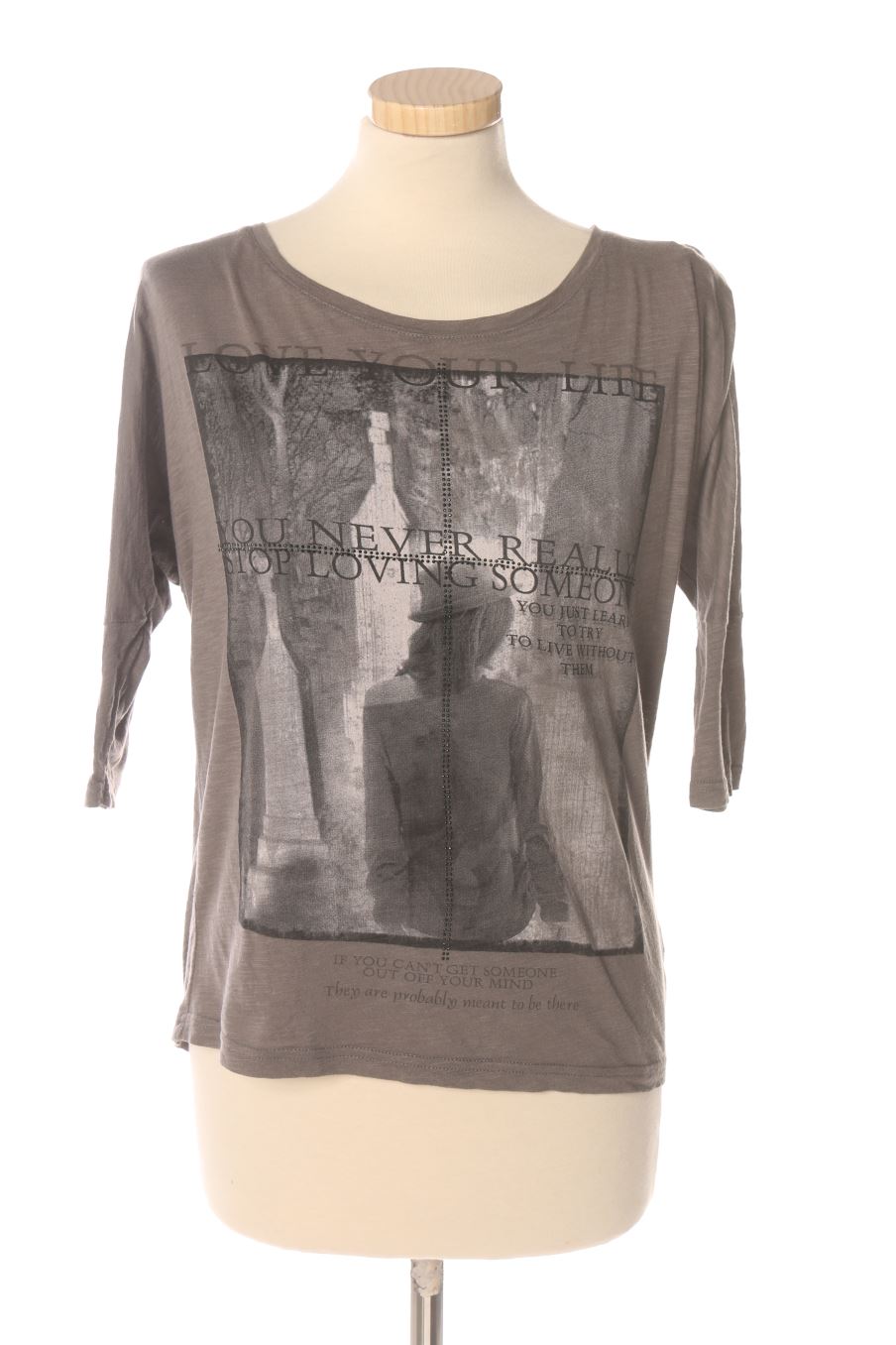 T-shirt Amisu de la taille XS, de couleur gris