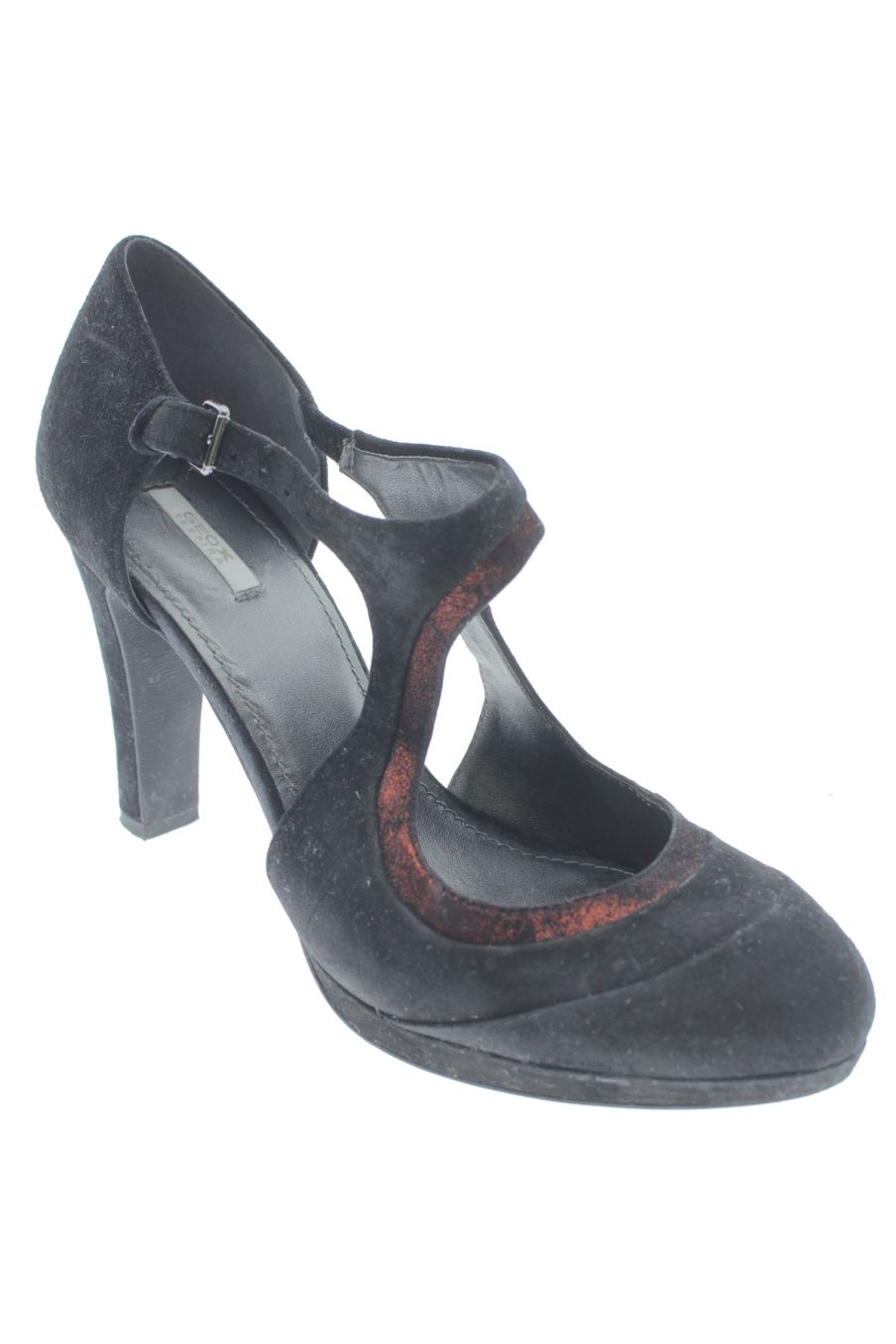 Zapatos de tacon de Geox de la talla 38, de color negro de
