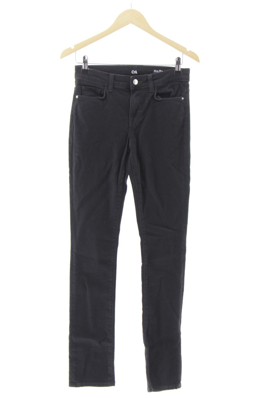 Jeans C&A de la taille 36, de couleur noir de denim